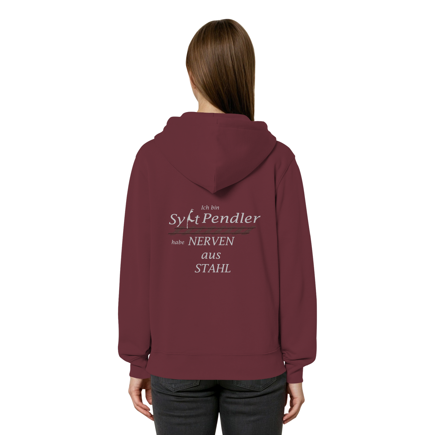 Der Sylt-Pendler ~ Relaxed Zipper (Motiv hinten)