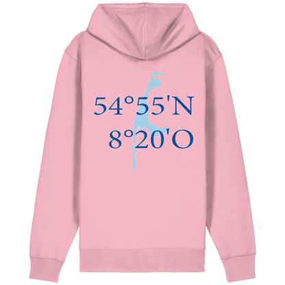 Dein Relaxed Zipper mit der blauen Koordinate