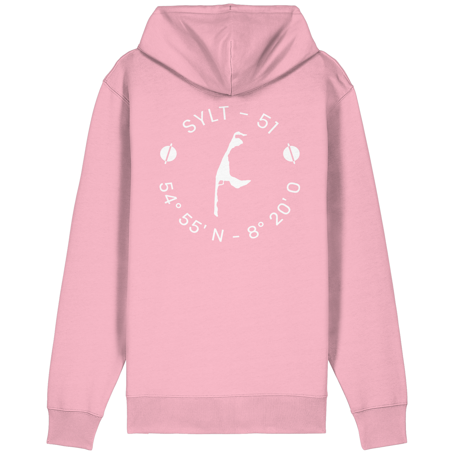 Sylter Heimathafen - Organic Relaxed Zipper (front & back)
