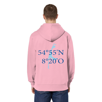 Dein Relaxed Zipper mit der blauen Koordinate