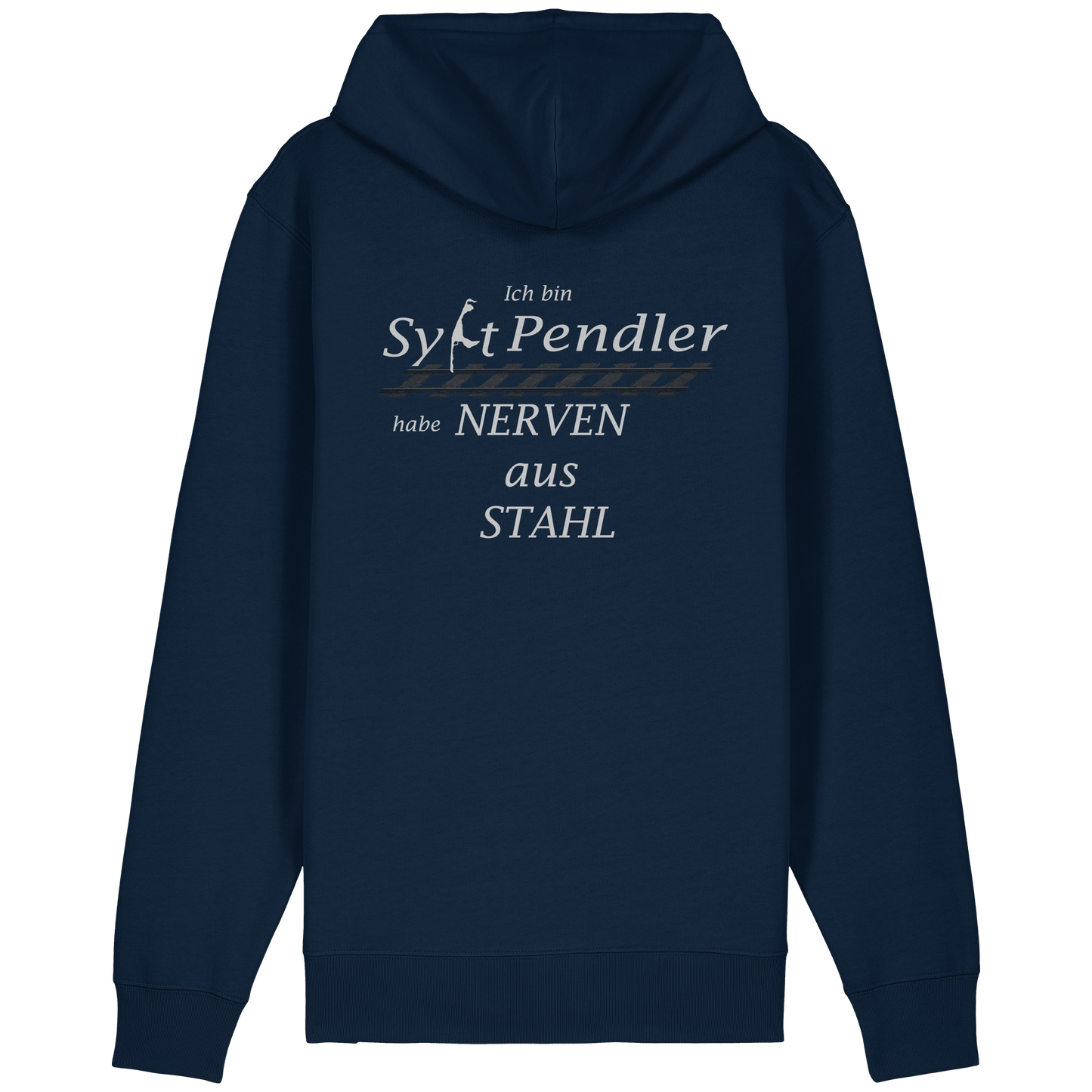 Der Sylt-Pendler ~ Relaxed Zipper (Motiv hinten)