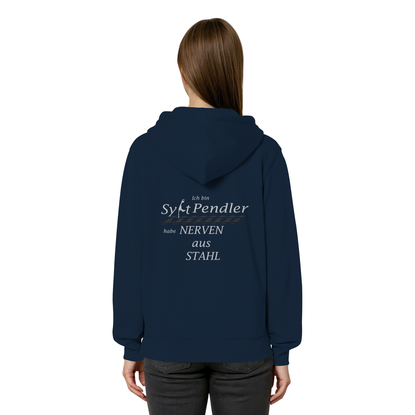 Der Sylt-Pendler ~ Relaxed Zipper (Motiv hinten)