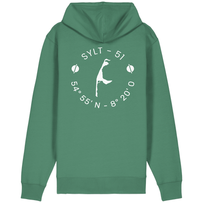 Sylter Heimathafen - Organic Relaxed Zipper (front & back)