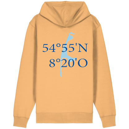 Dein Relaxed Zipper mit der blauen Koordinate