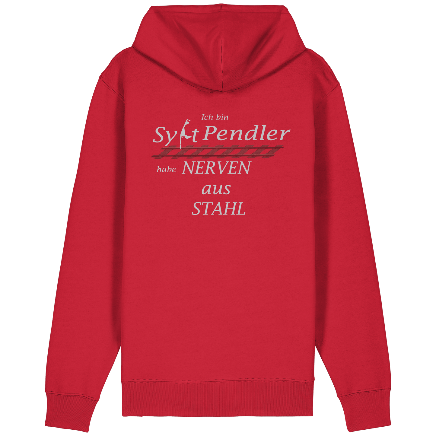 Der Sylt-Pendler ~ Relaxed Zipper (Motiv hinten)