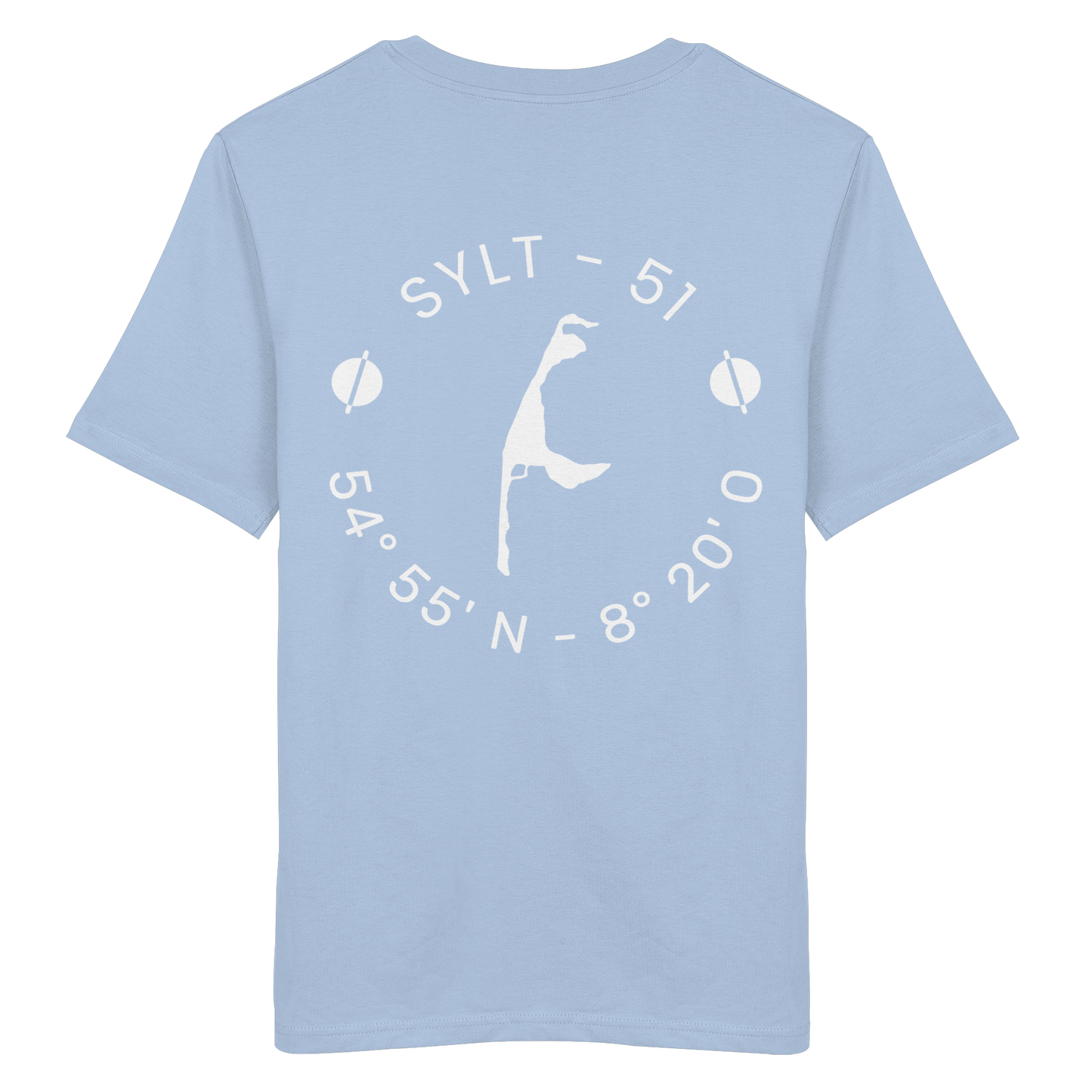 Sylter Heimathafen (rund-back) - Basic T-Shirt