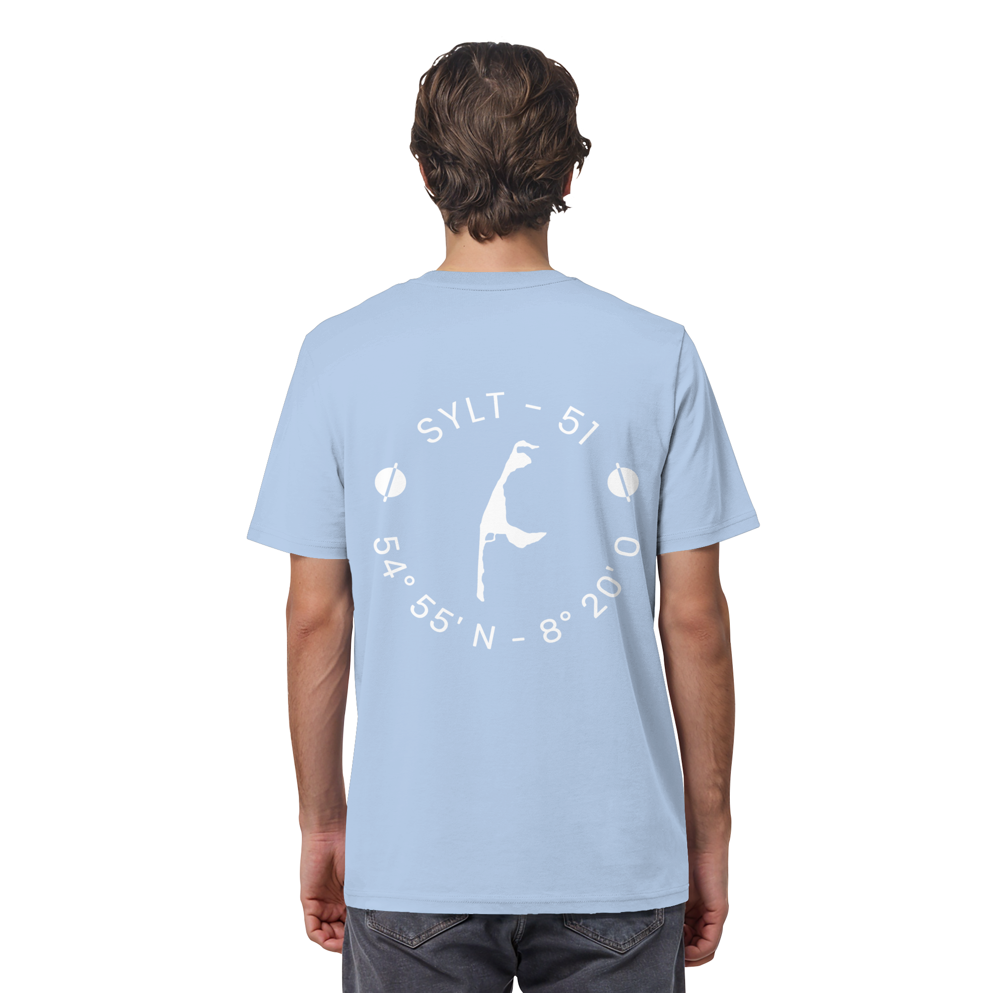 Sylter Heimathafen (rund-back) - Basic T-Shirt