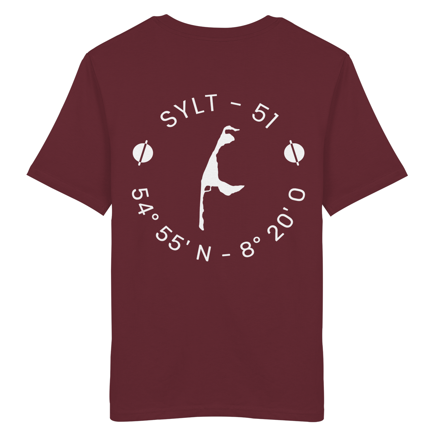 Sylter Heimathafen (rund-back) - Basic T-Shirt