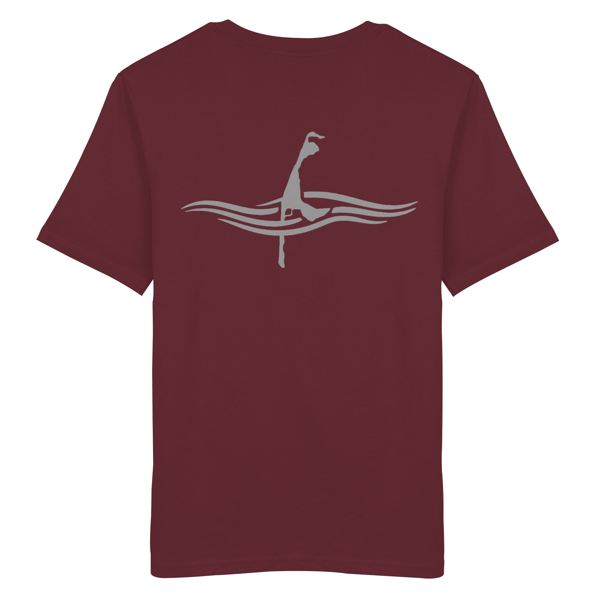 maritimes Sylt vom Meer umschlungen (Rücken) - Basic Shirt