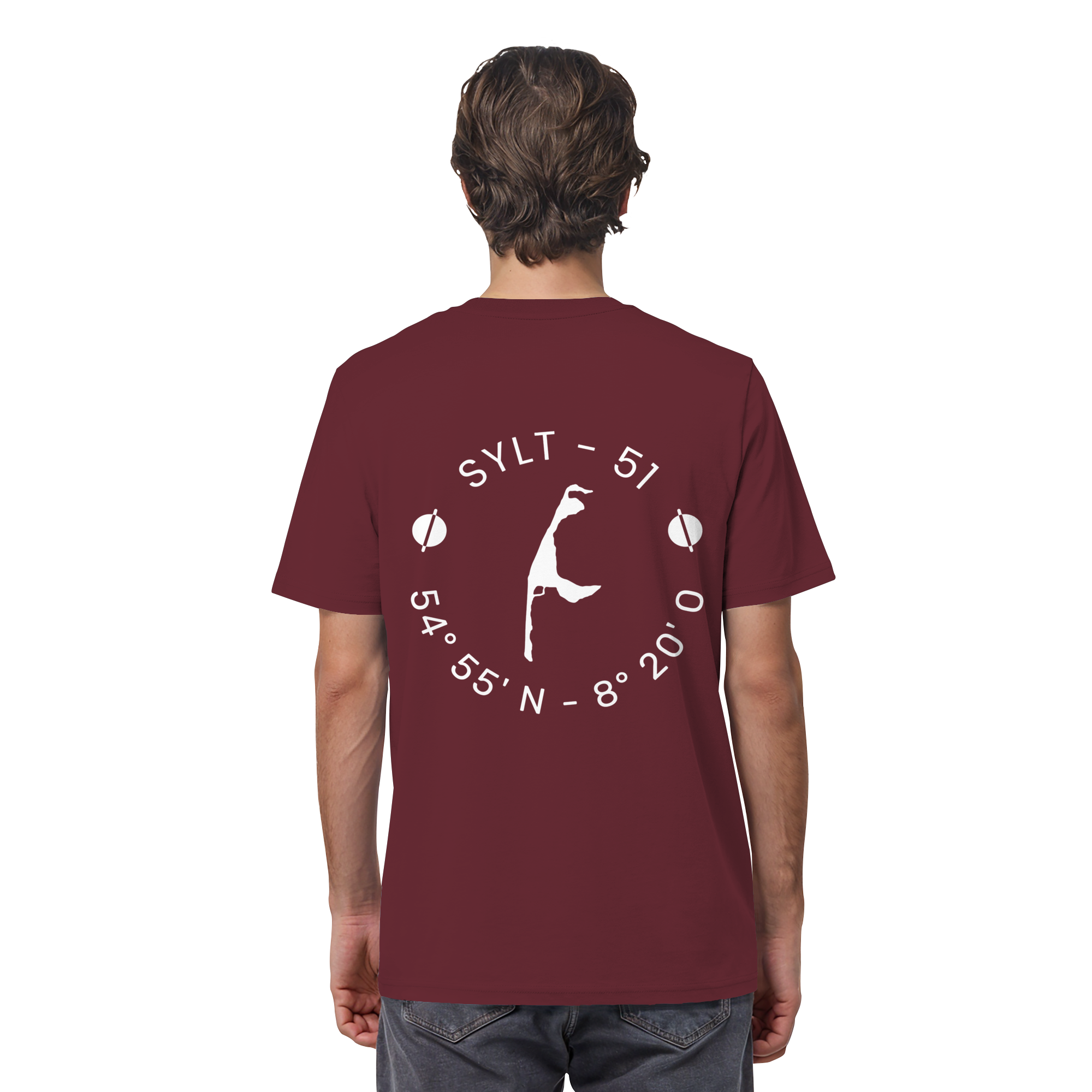 Sylter Heimathafen (rund-back) - Basic T-Shirt