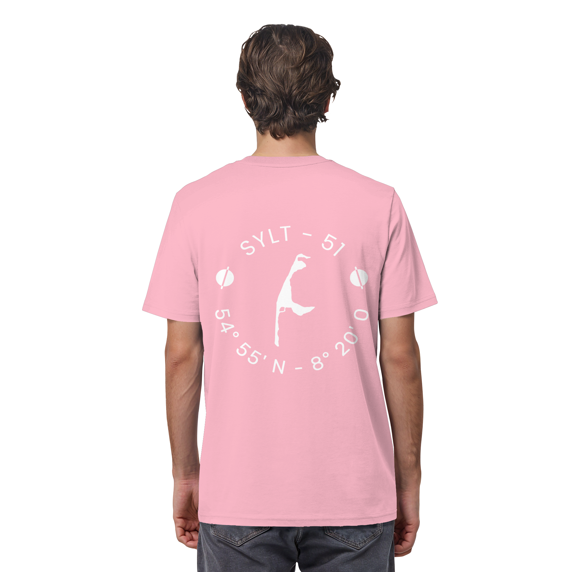 Sylter Heimathafen (rund-back) - Basic T-Shirt