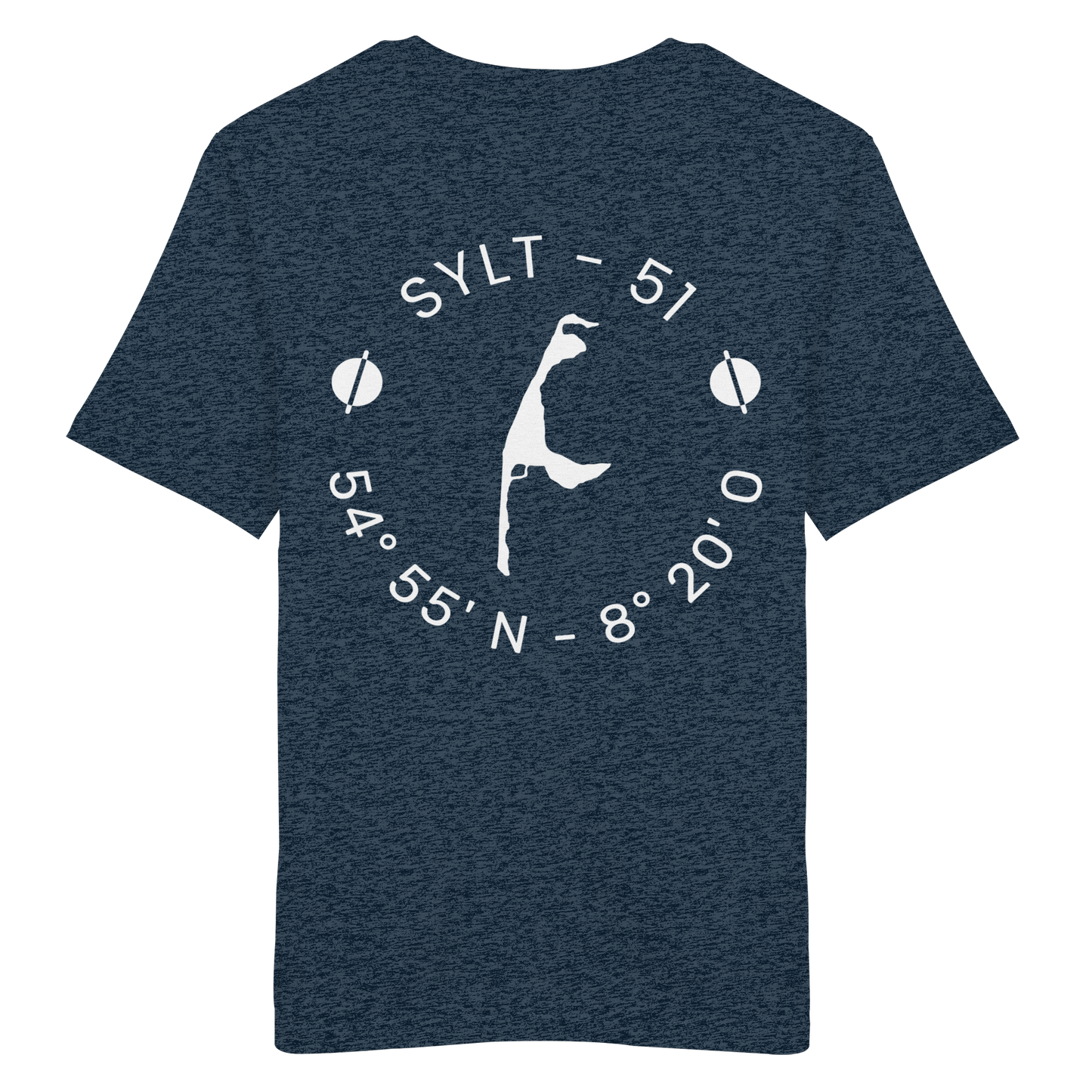 Sylter Heimathafen (rund-back) - Basic T-Shirt