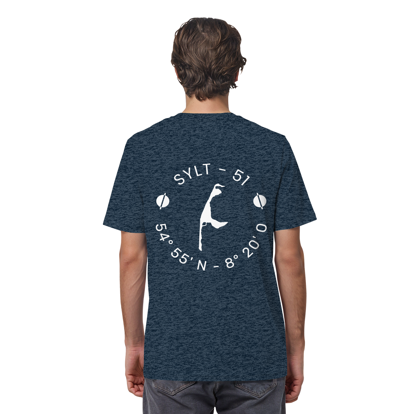 Sylter Heimathafen (rund-back) - Basic T-Shirt
