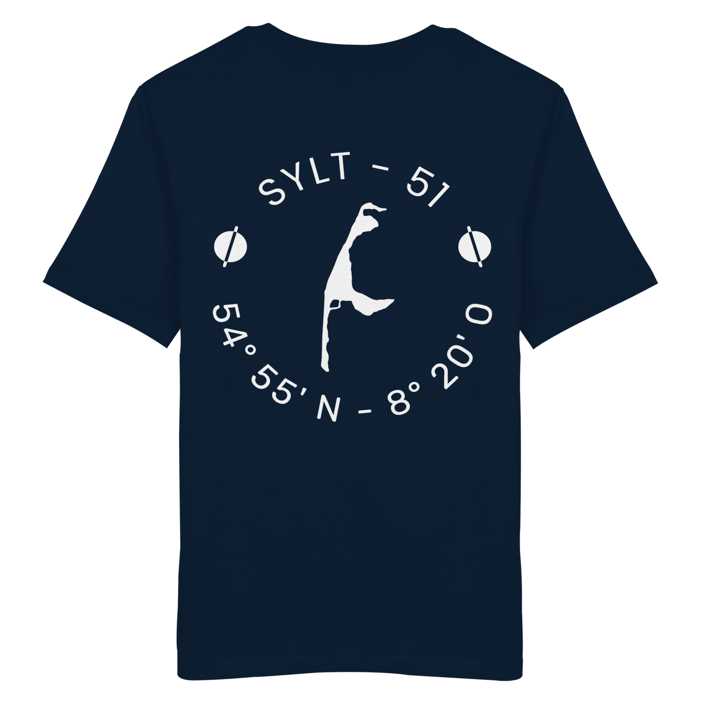 Sylter Heimathafen (rund-back) - Basic T-Shirt