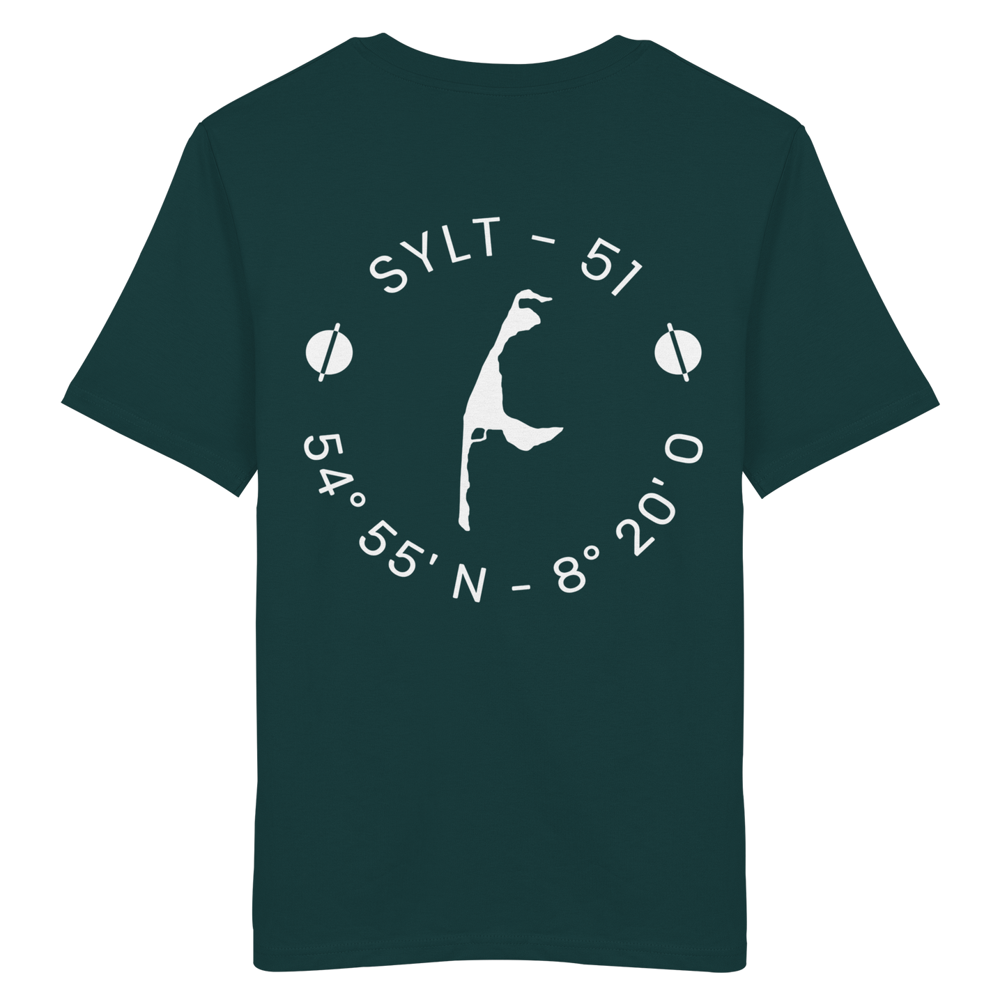 Sylter Heimathafen (rund-back) - Basic T-Shirt