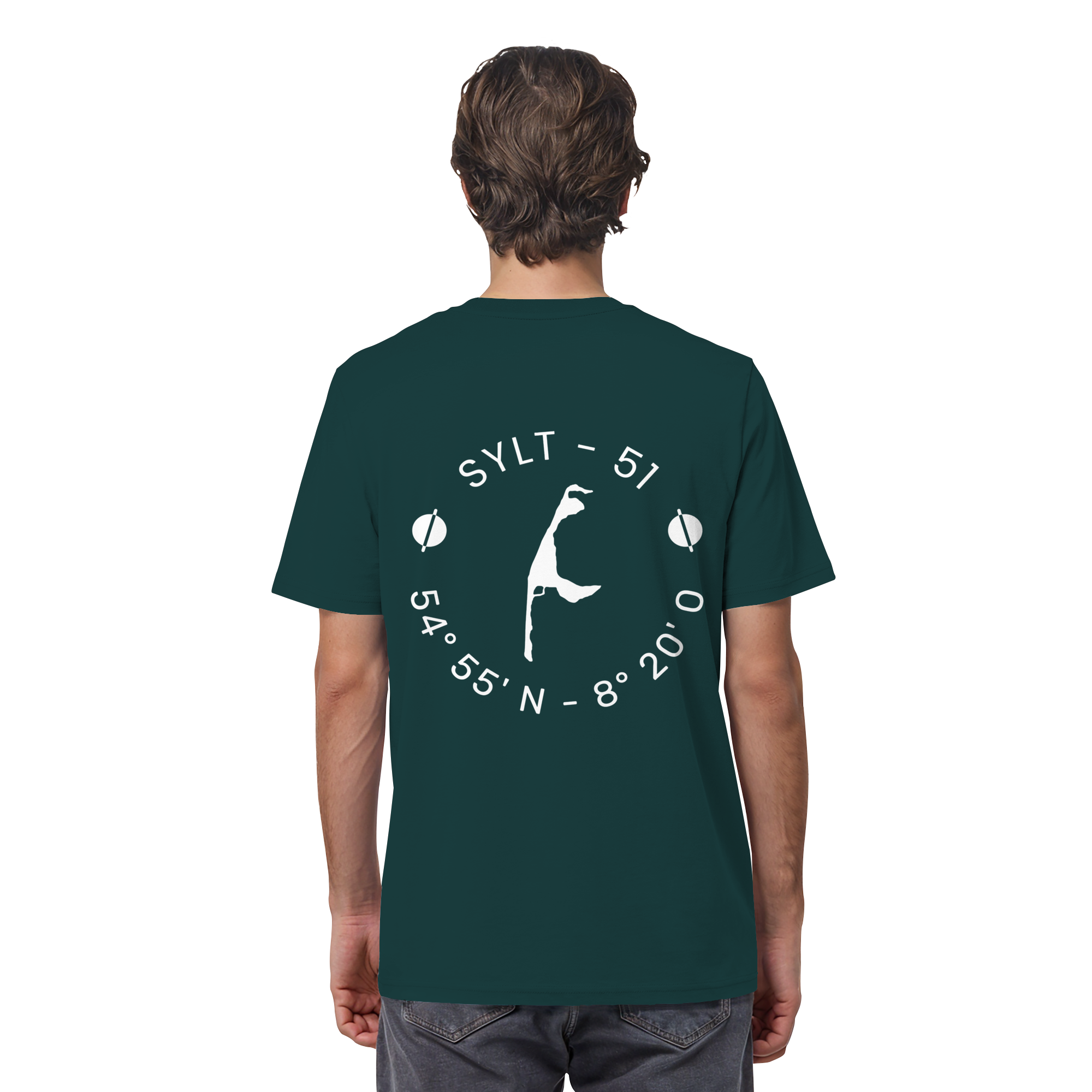 Sylter Heimathafen (rund-back) - Basic T-Shirt