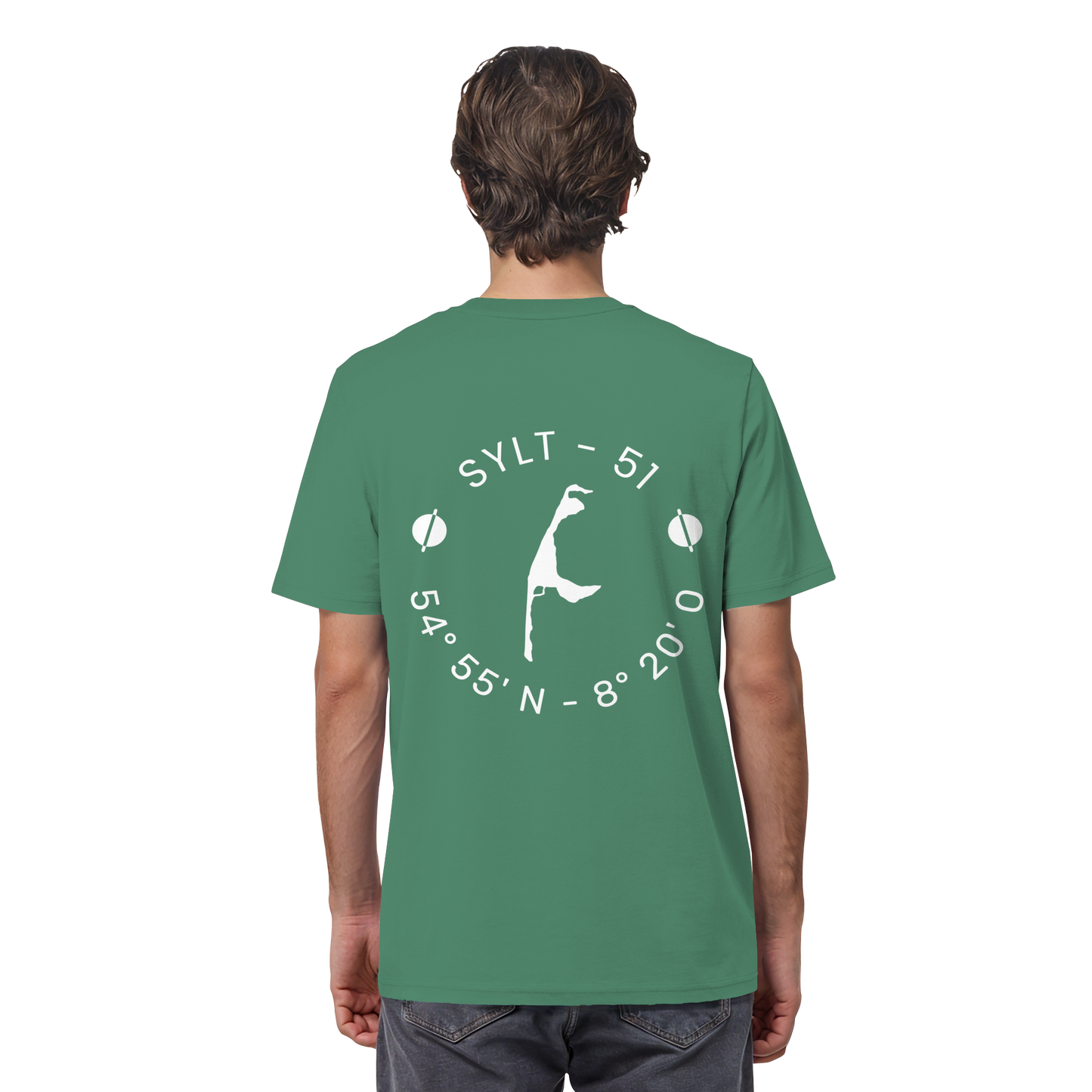 Sylter Heimathafen (rund-back) - Basic T-Shirt