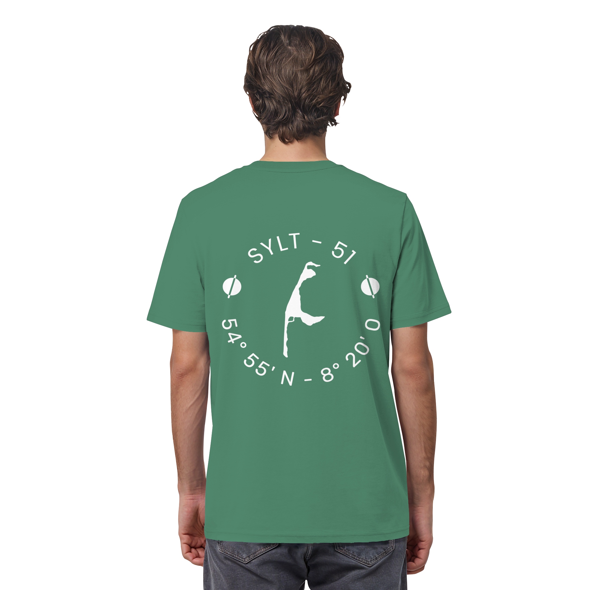 Sylter Heimathafen (rund-back) - Basic T-Shirt