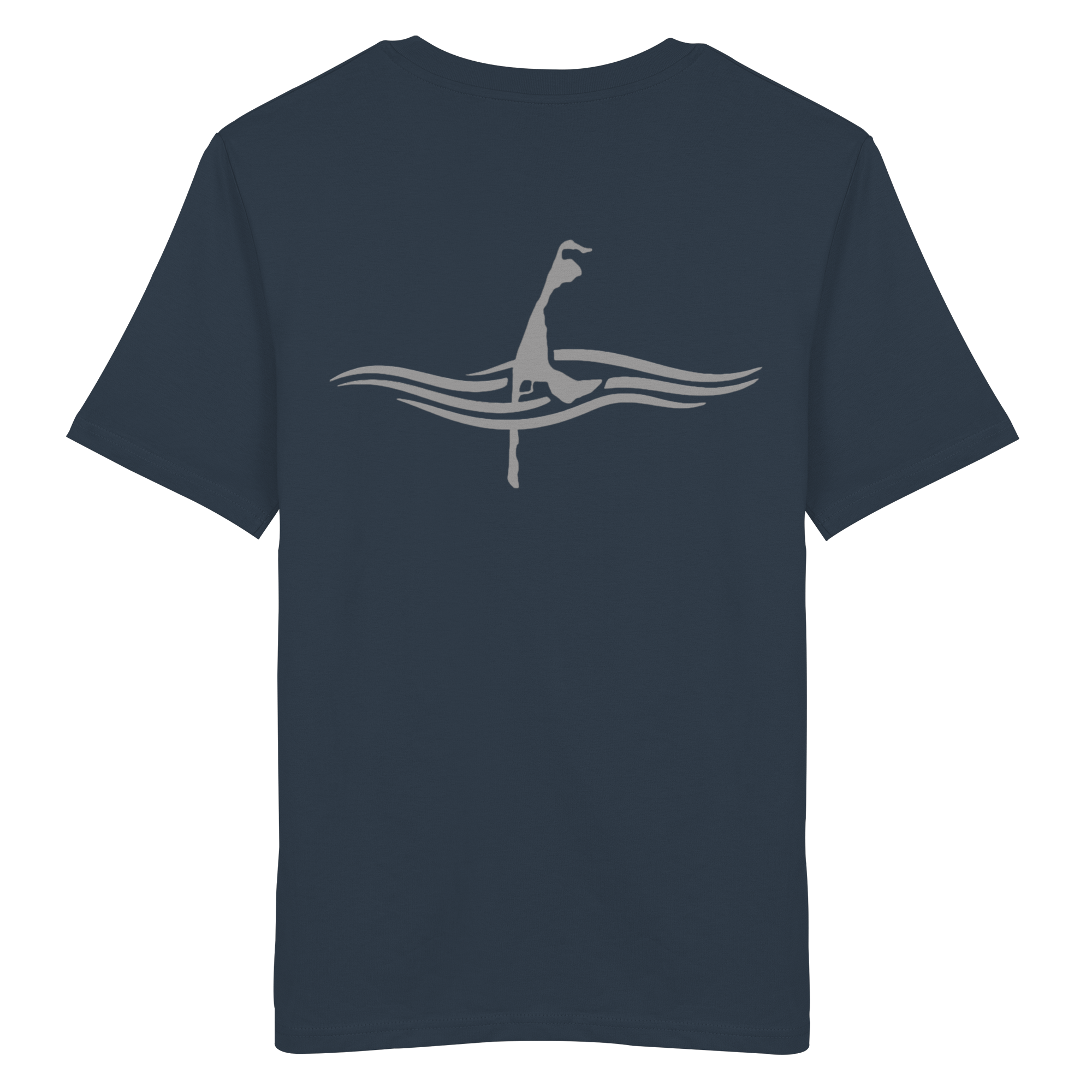 maritimes Sylt vom Meer umschlungen (Rücken) - Basic Shirt