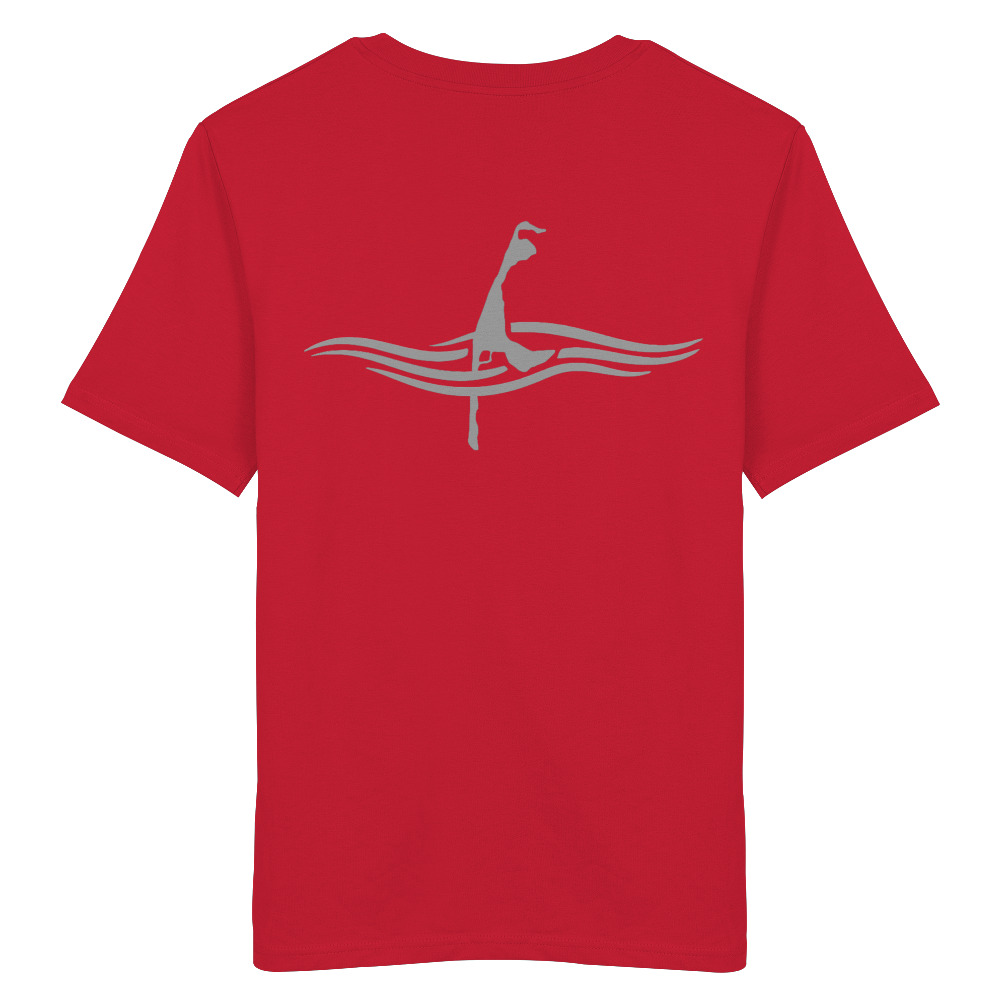 maritimes Sylt vom Meer umschlungen (Rücken) - Basic Shirt