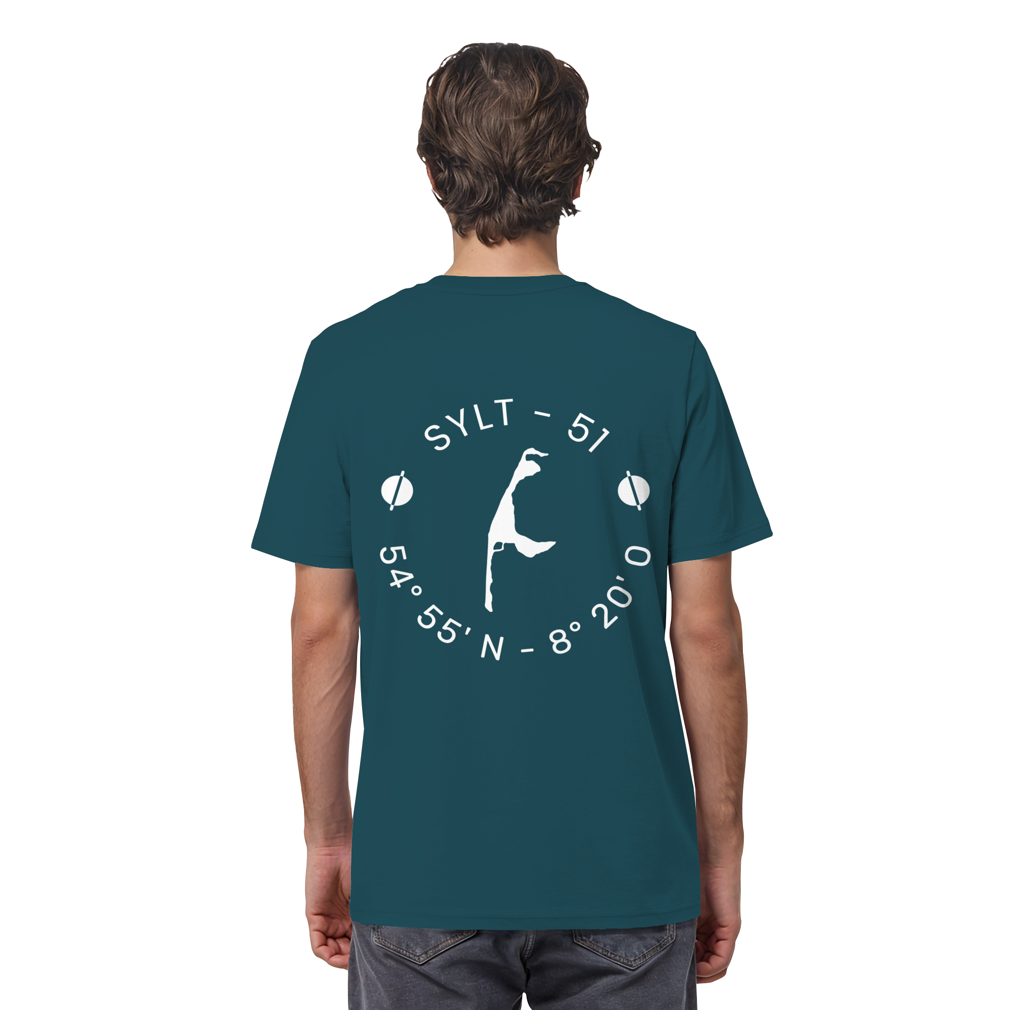 Sylter Heimathafen (rund-back) - Basic T-Shirt