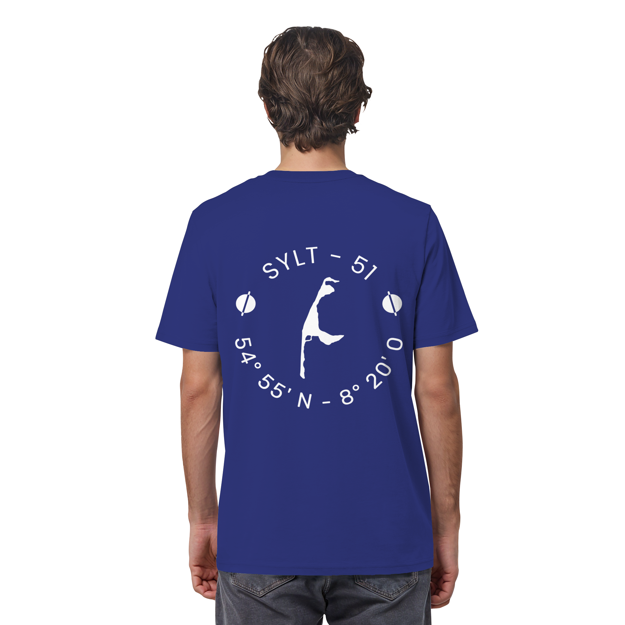 Sylter Heimathafen (rund-back) - Basic T-Shirt