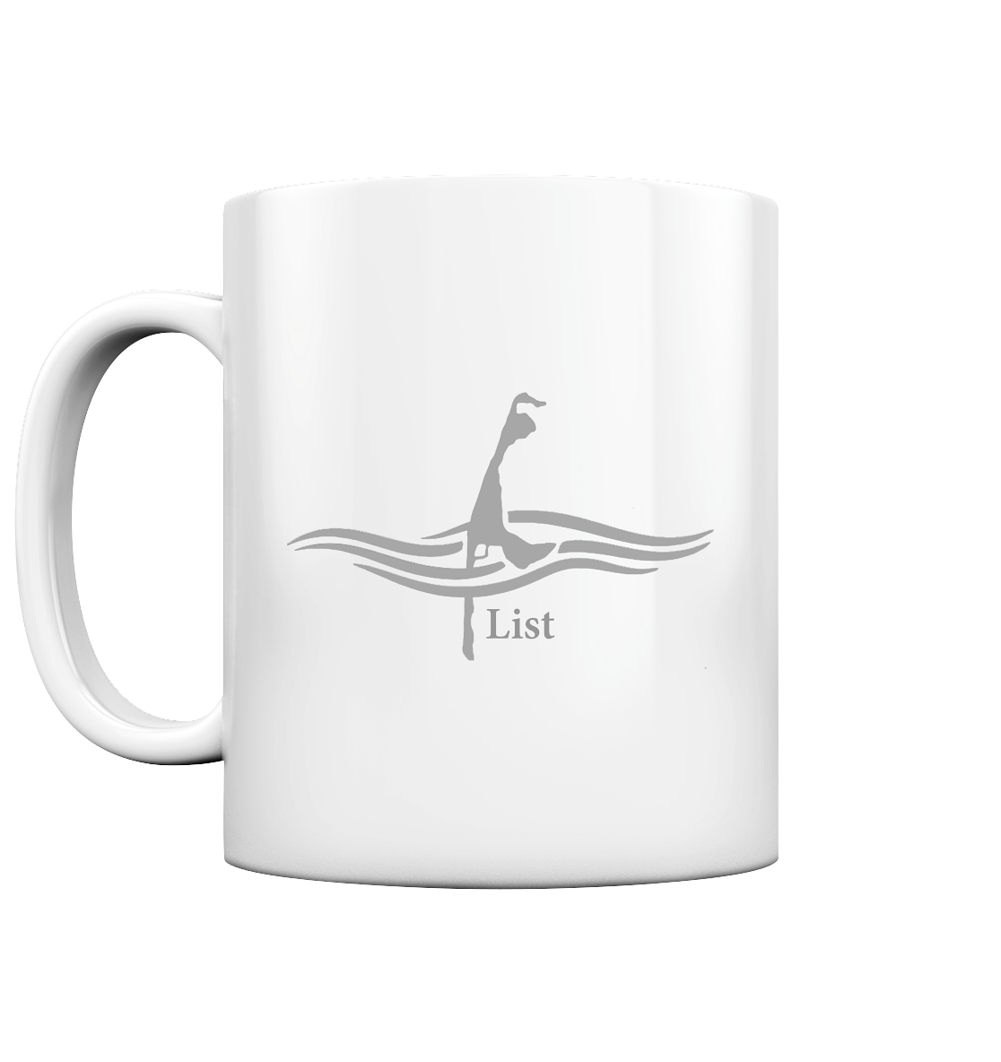 maritimes Sylt vom Meer umschlungen - Edition List - Tasse glossy