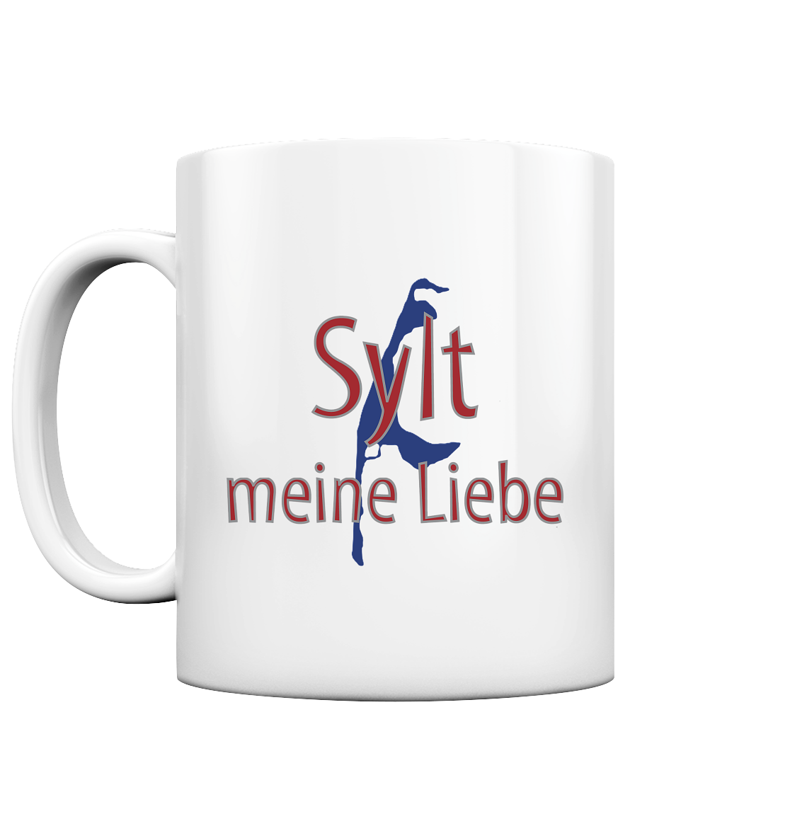Sylt - meine Liebe zur Insel - Tasse glossy