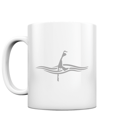 maritimes Sylt vom Meer umschlungen  - Tasse glossy
