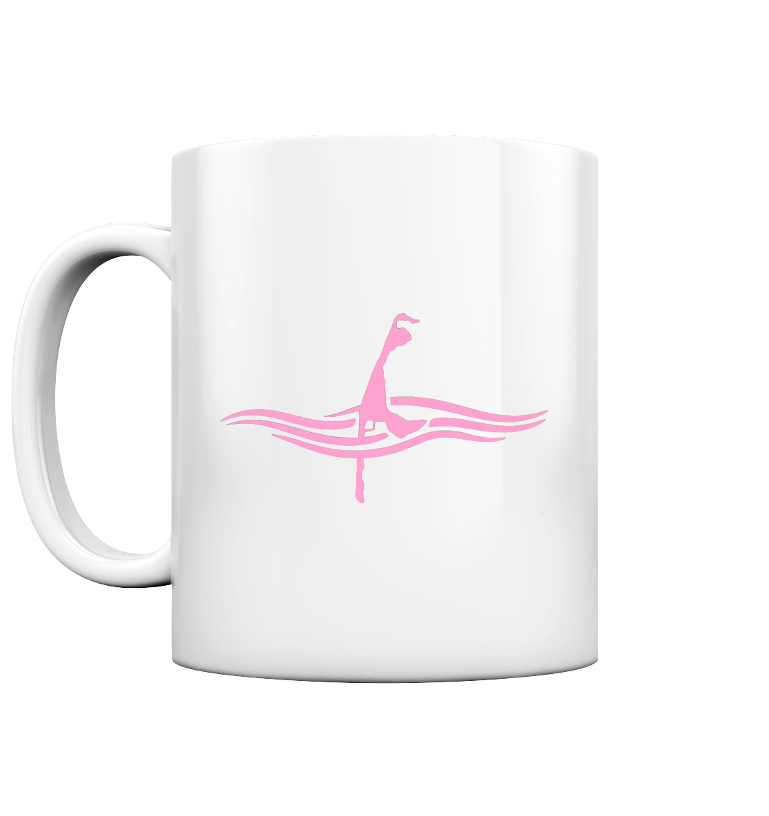 maritimes Sylt vom Meer umschlungen [rosa] - Tasse glossy
