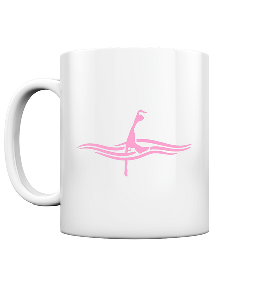 maritimes Sylt vom Meer umschlungen [rosa] - Tasse glossy