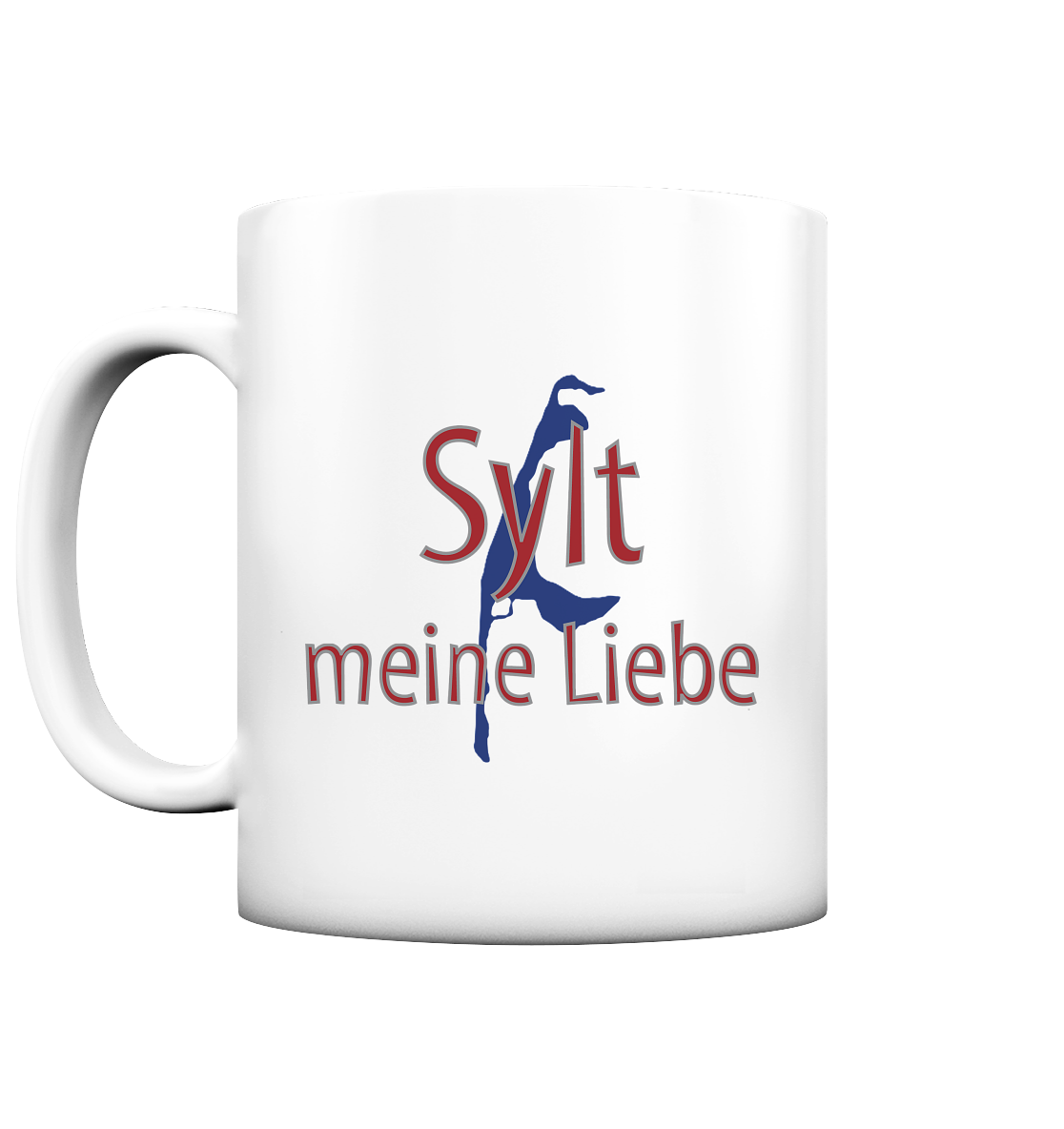 Sylt - meine Liebe zur Insel - Tasse matt