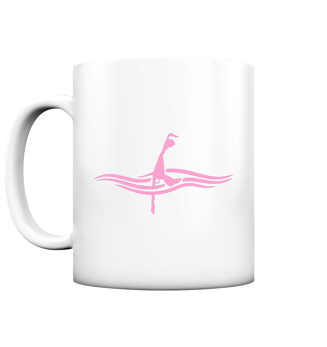 maritimes Sylt vom Meer umschlungen [rosa] - Tasse matt