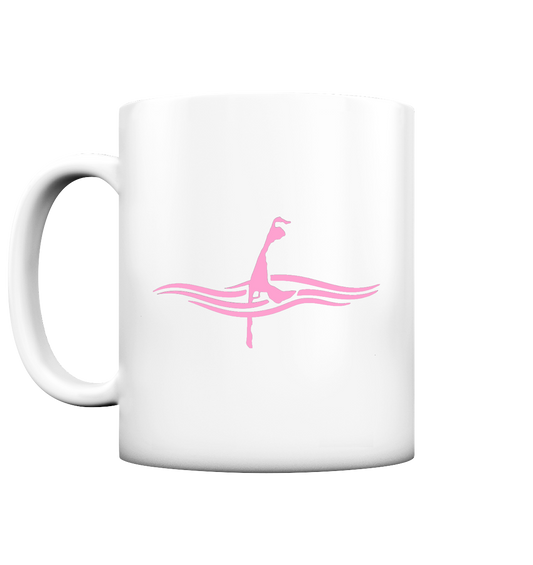 maritimes Sylt vom Meer umschlungen [rosa] - Tasse matt