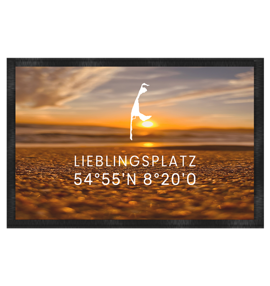 Heimathafen Fußmatte 60x40cm (Logo_breit)