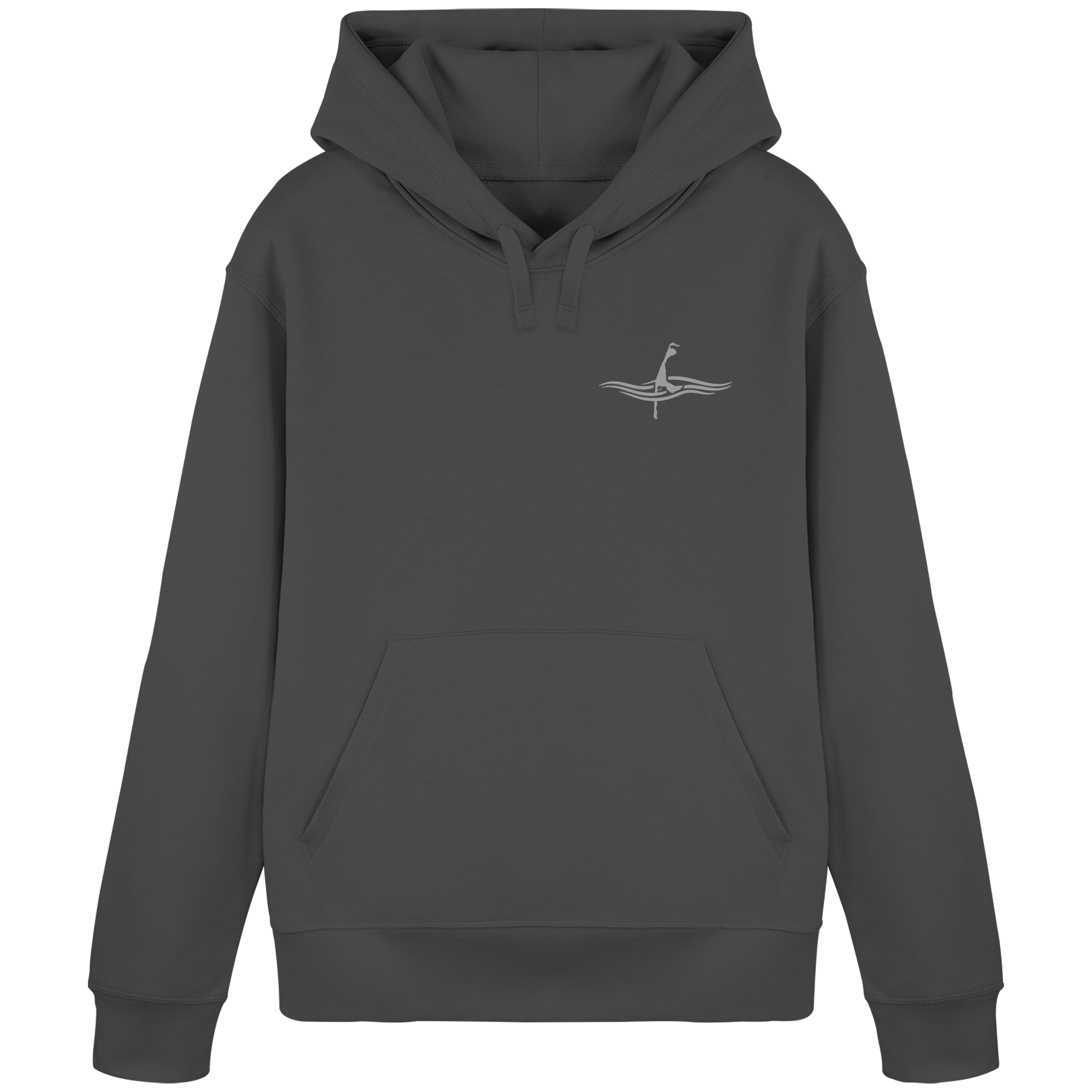 maritimes Sylt vom Meer umschlungen (Rücken) - Basic Hoodie