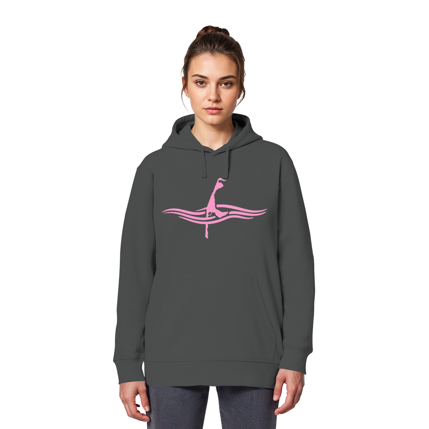 maritimes Sylt vom Meer umschlungen [rosa] - Basic Hoodie