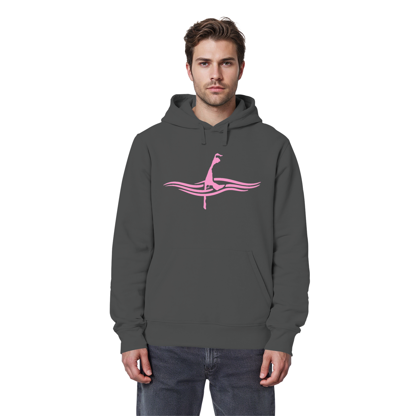 maritimes Sylt vom Meer umschlungen [rosa] - Basic Hoodie
