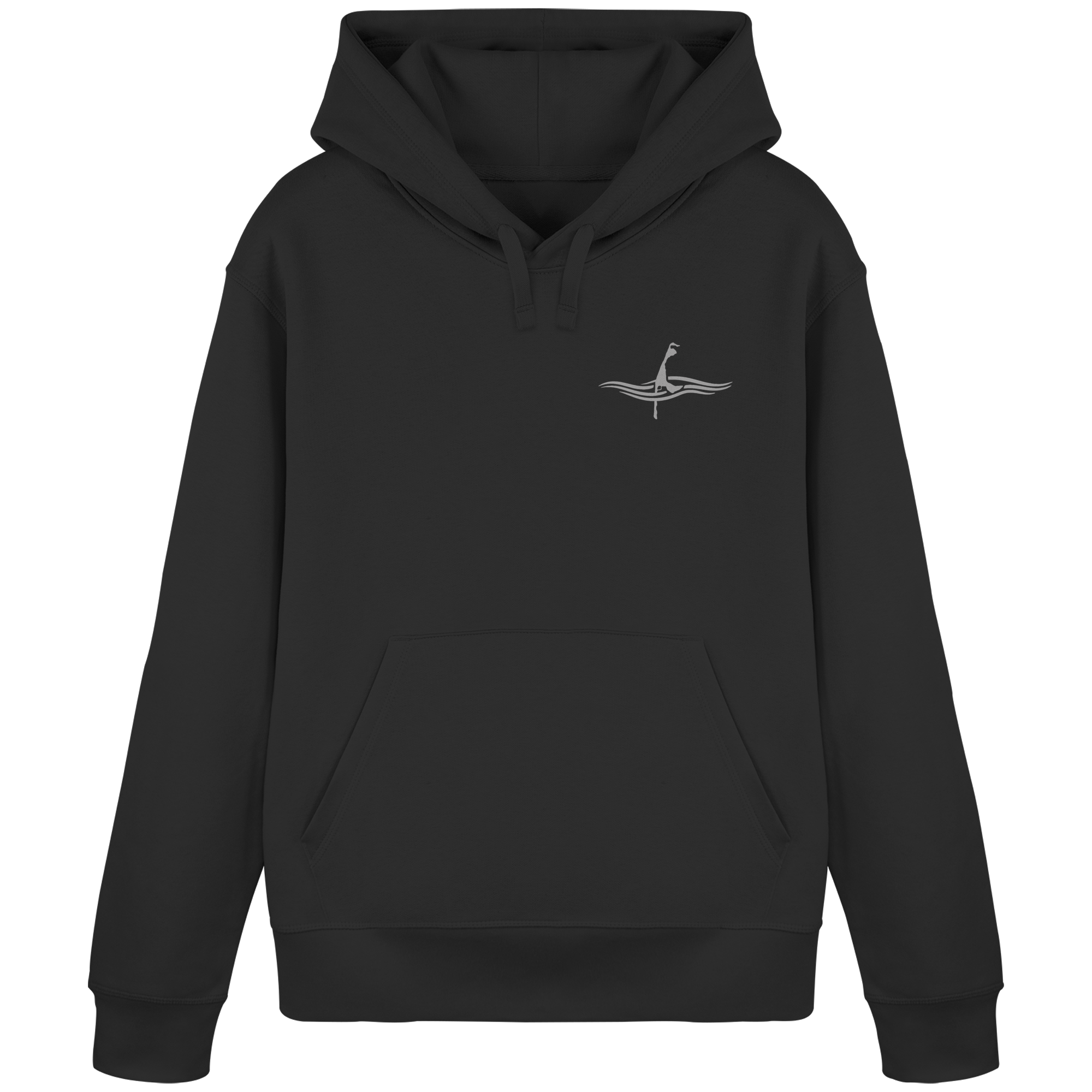 maritimes Sylt vom Meer umschlungen (Rücken) - Basic Hoodie