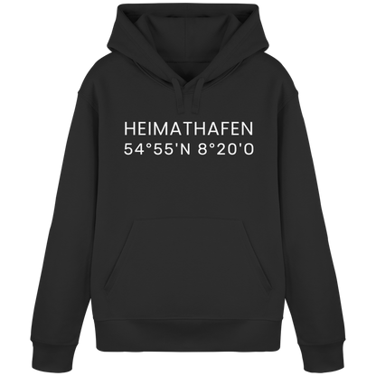 Heimat Sylt - deine Koordinate_Insel_only - Basic Hoodie