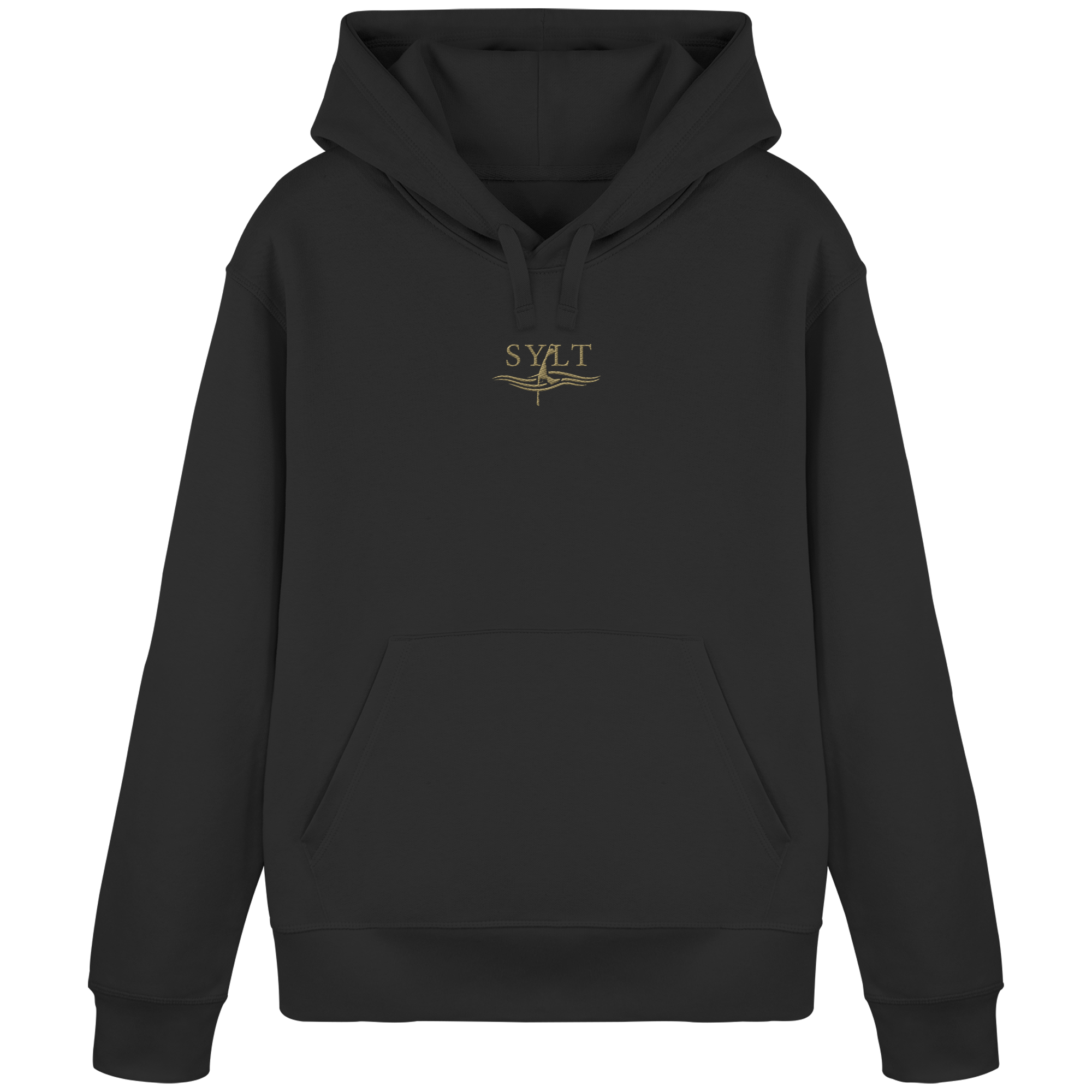exklusives SyltWelle Design in Goldstick - Basic Hoodie
