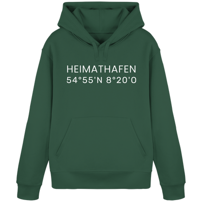 Heimat Sylt - deine Koordinate_Insel_only - Basic Hoodie