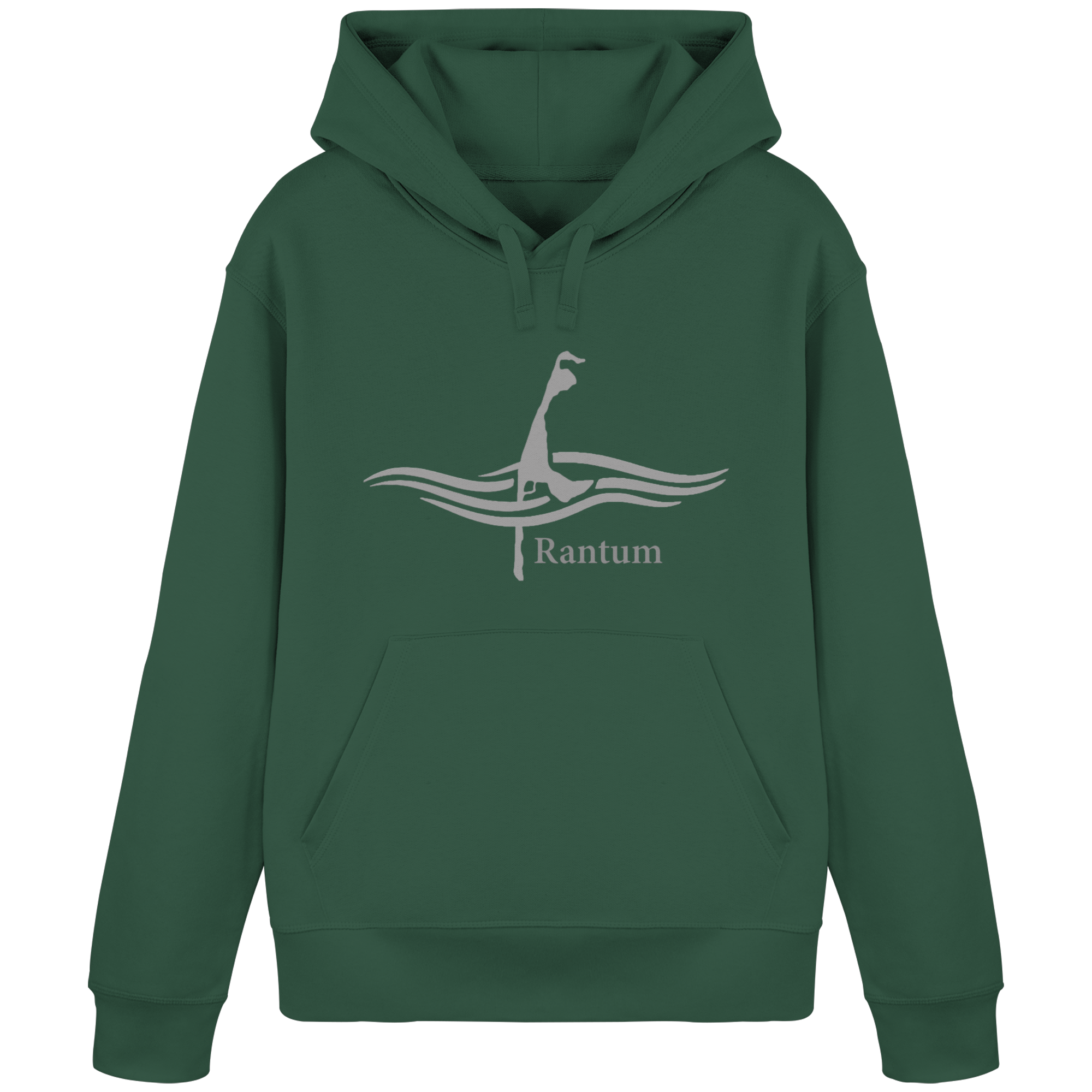 maritimes Sylt vom Meer umschlungen - Edition Rantum (Vorne) Basic Hoodie