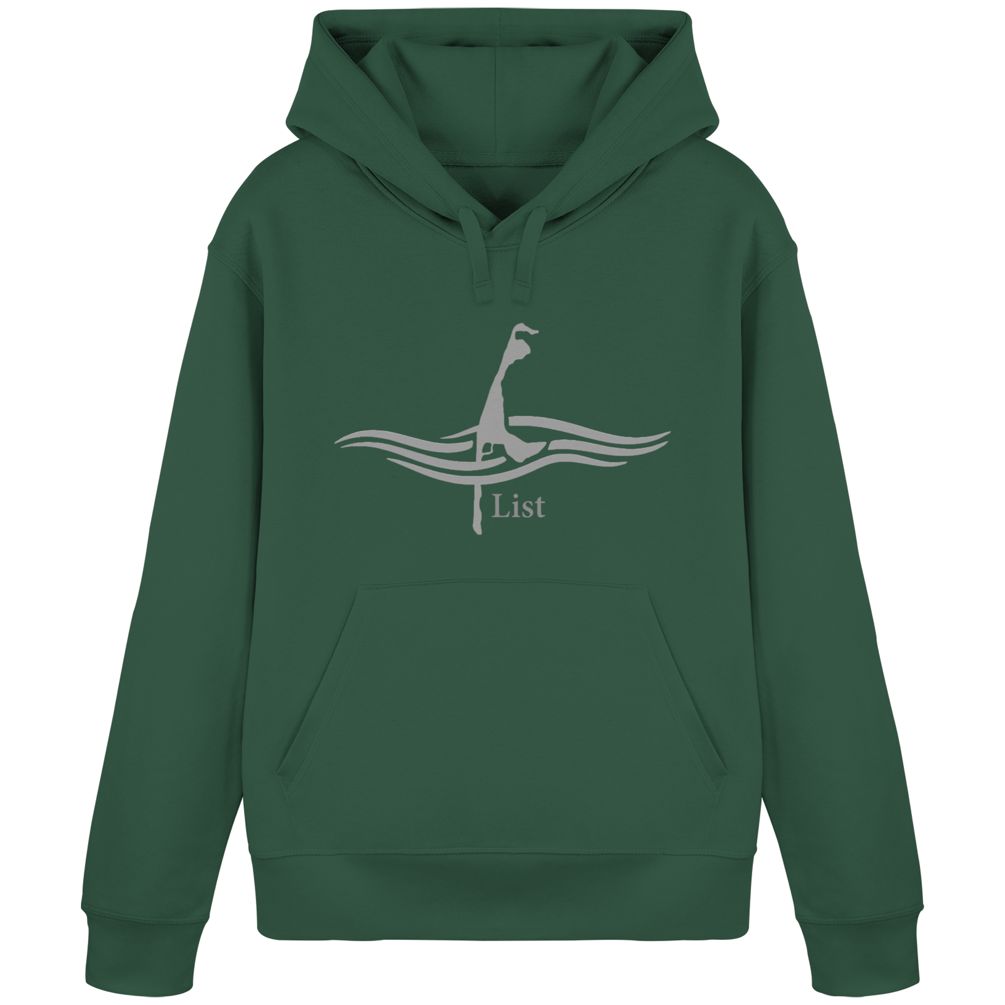 maritimes Sylt vom Meer umschlungen - Edition List (Vorne) Basic Hoodie