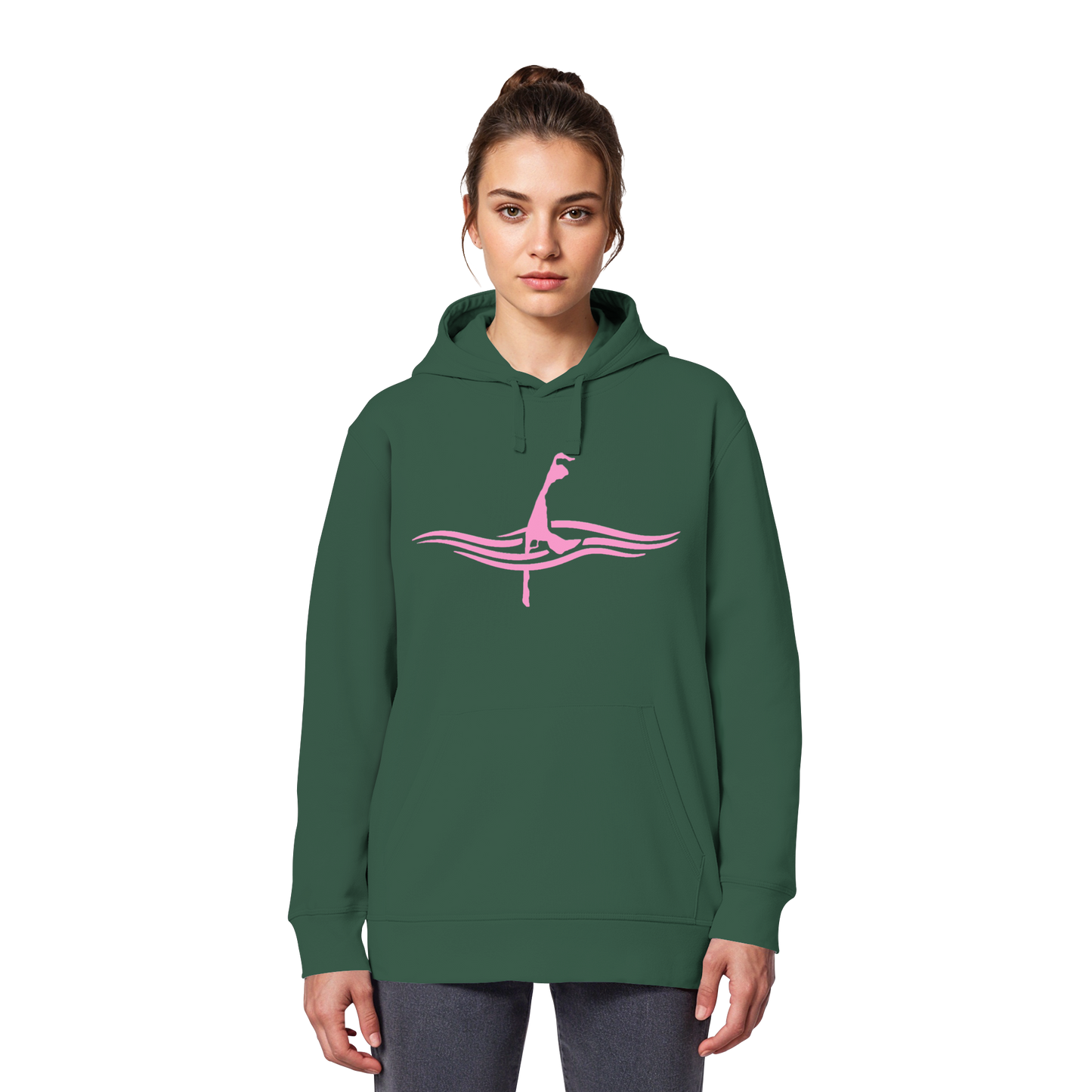 maritimes Sylt vom Meer umschlungen [rosa] - Basic Hoodie