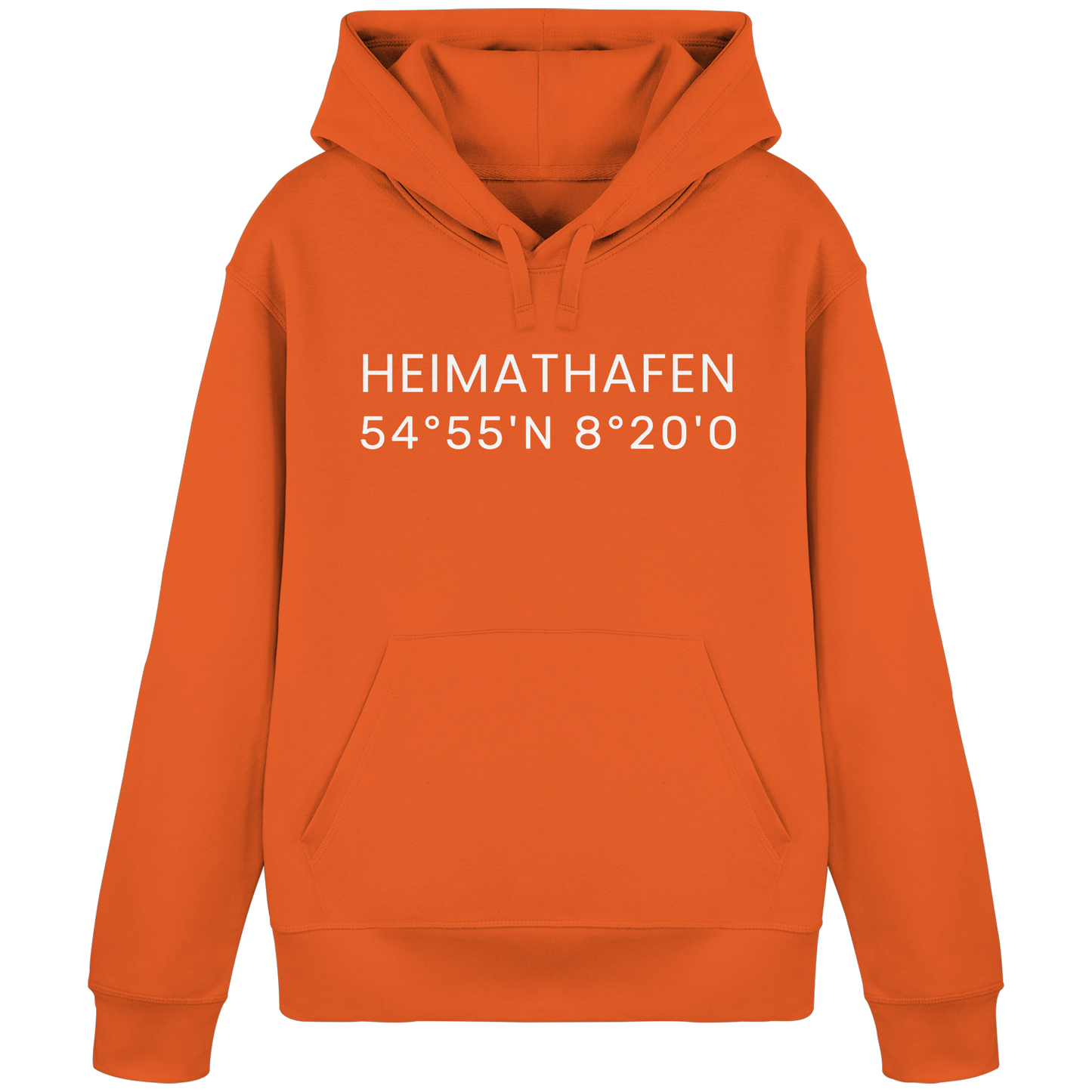 Heimat Sylt - deine Koordinate_Insel_only - Basic Hoodie