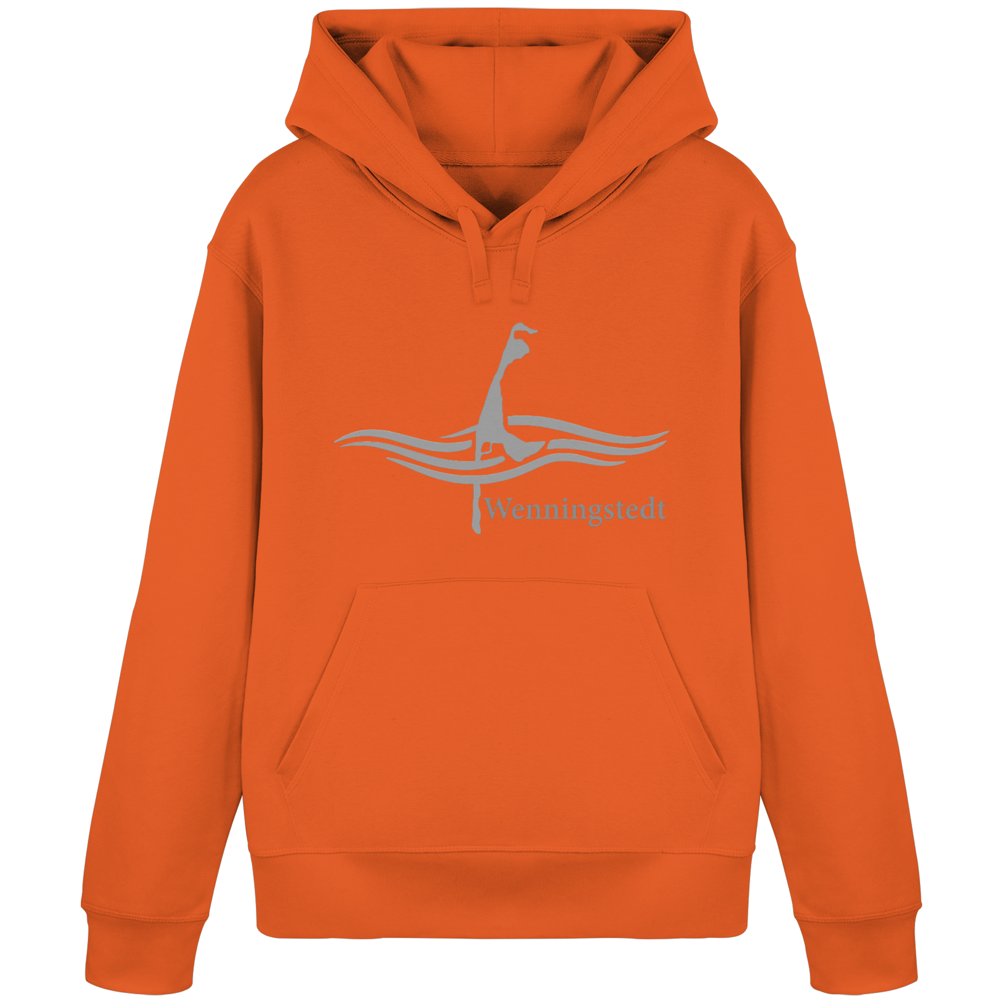 maritimes Sylt vom Meer umschlungen - Edition Wenningstedt (Vorne) Basic Hoodie