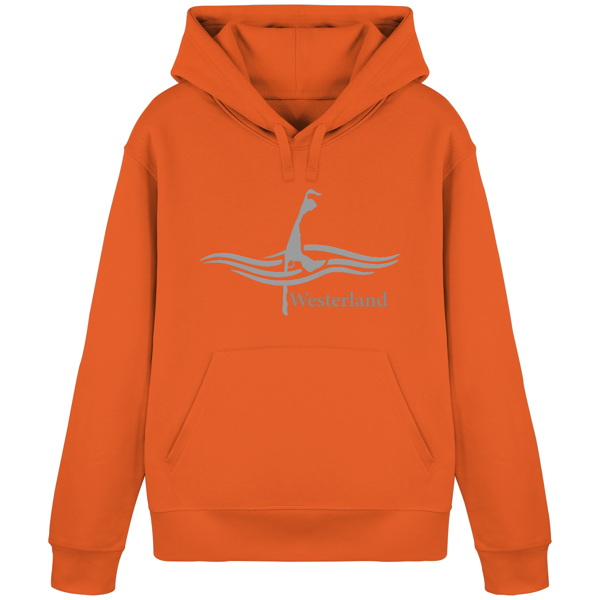 maritimes Sylt vom Meer umschlungen - Edition Westerland (Vorne) - Basic Hoodie