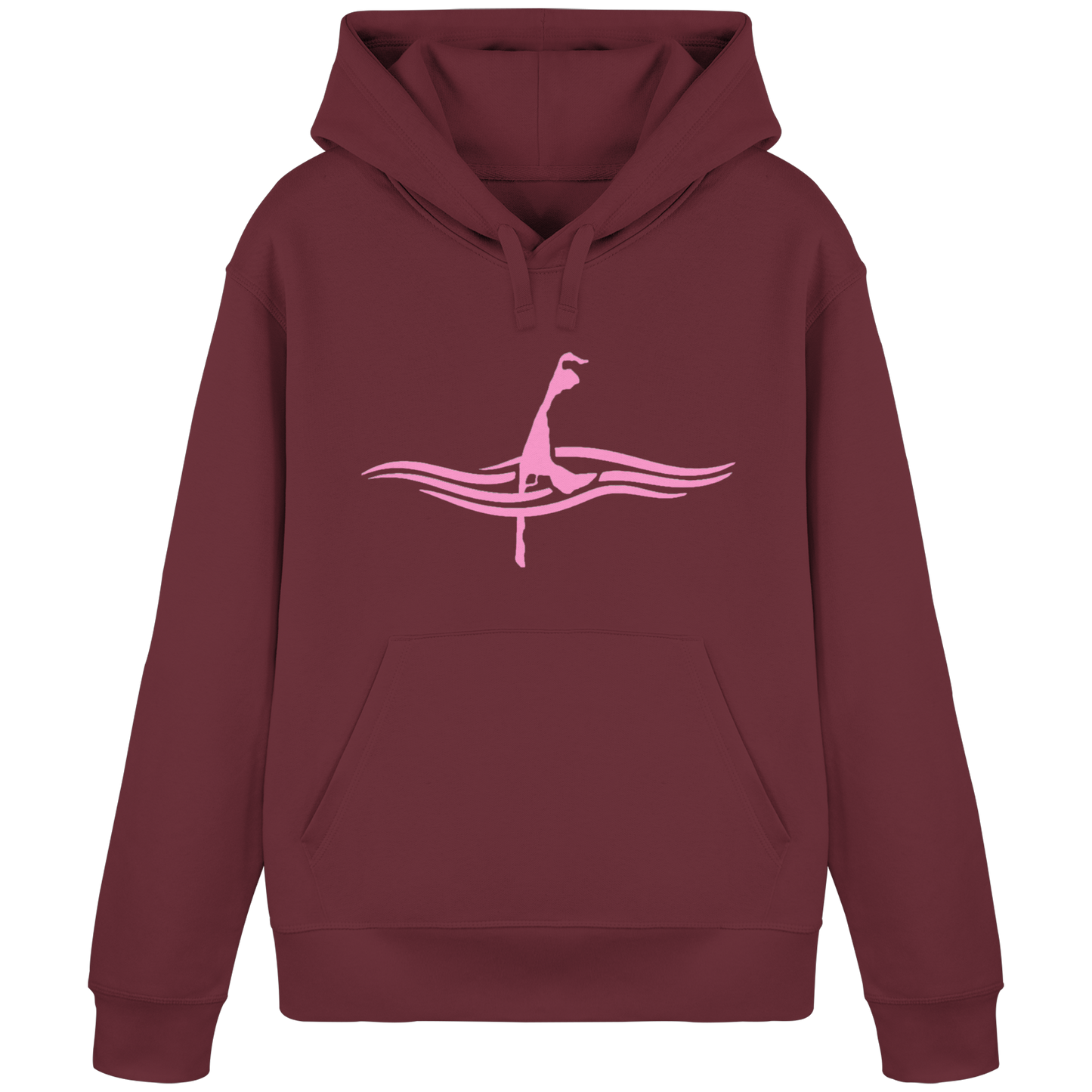 maritimes Sylt vom Meer umschlungen [rosa] - Basic Hoodie