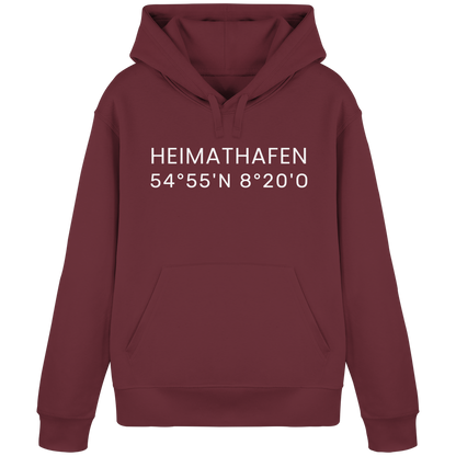 Heimat Sylt - deine Koordinate_Insel_only - Basic Hoodie